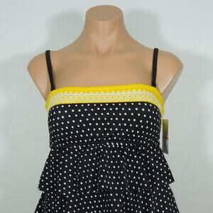 24 & OCEAN (size S ) Women's Swim Tiered Bandeaukini (NEW) NWT $58